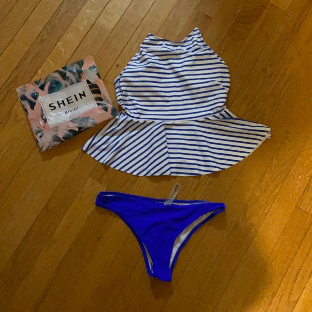 Blue tankini BRAND NEW